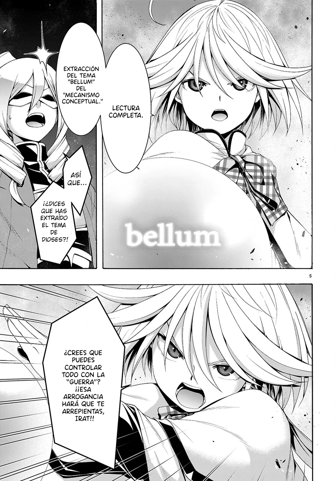 Trinity Seven capítulo 160, página 6