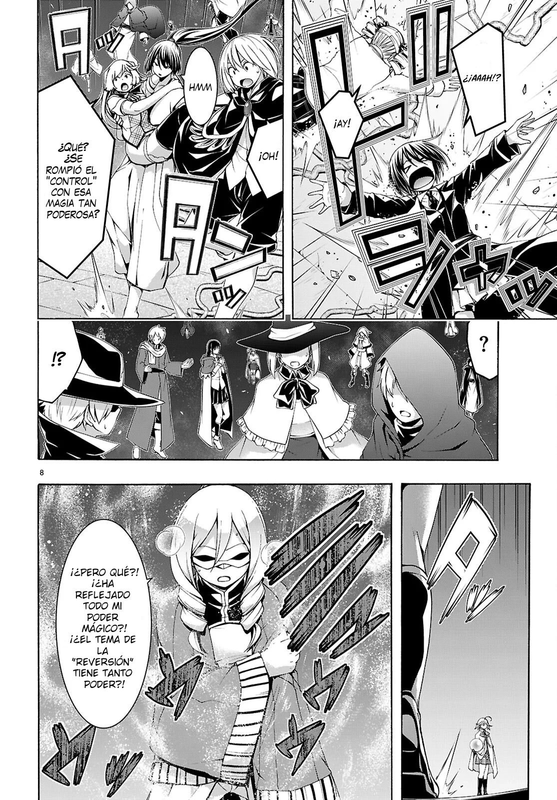 Trinity Seven capítulo 160, página 9