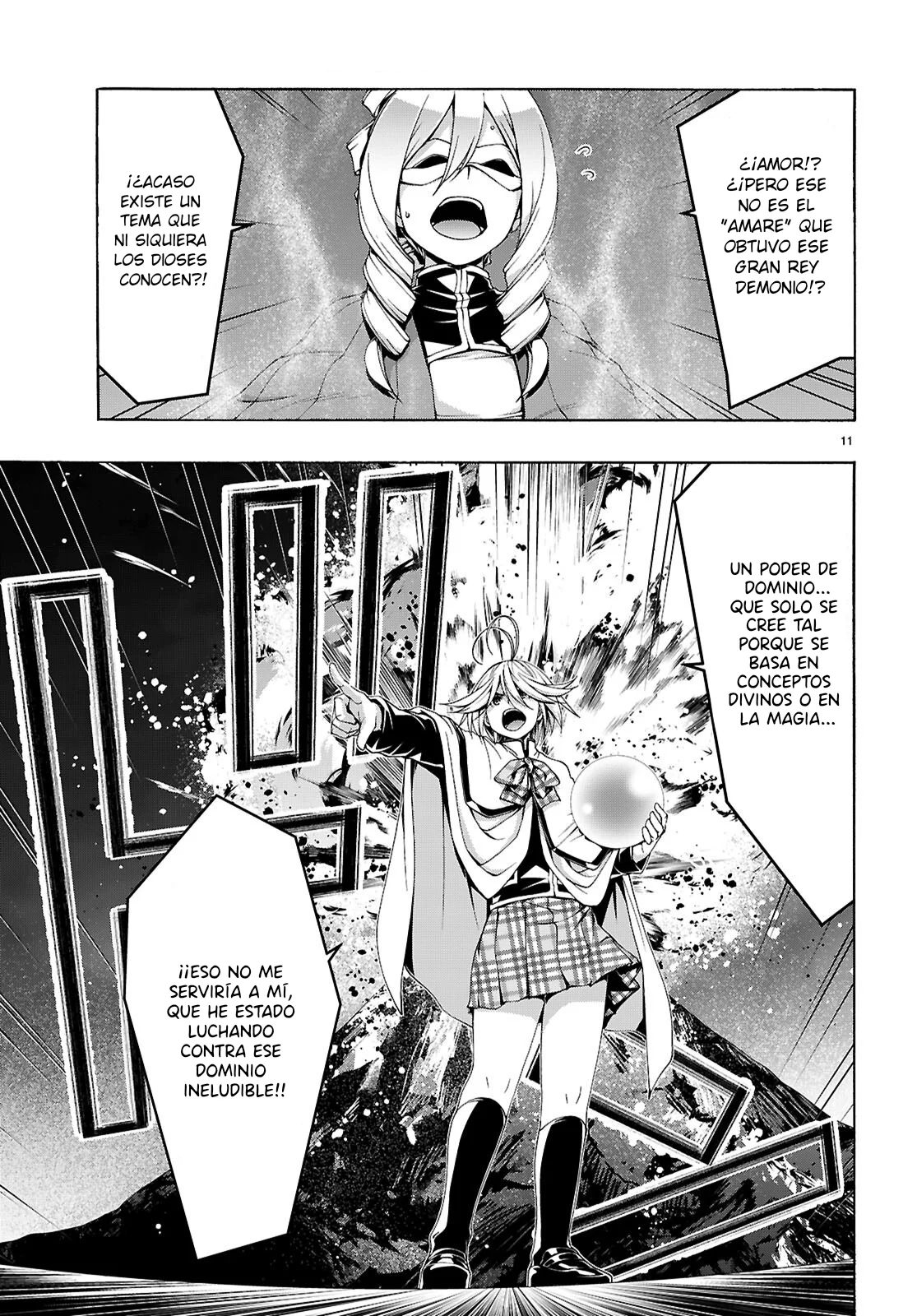 Trinity Seven capítulo 160, página 12