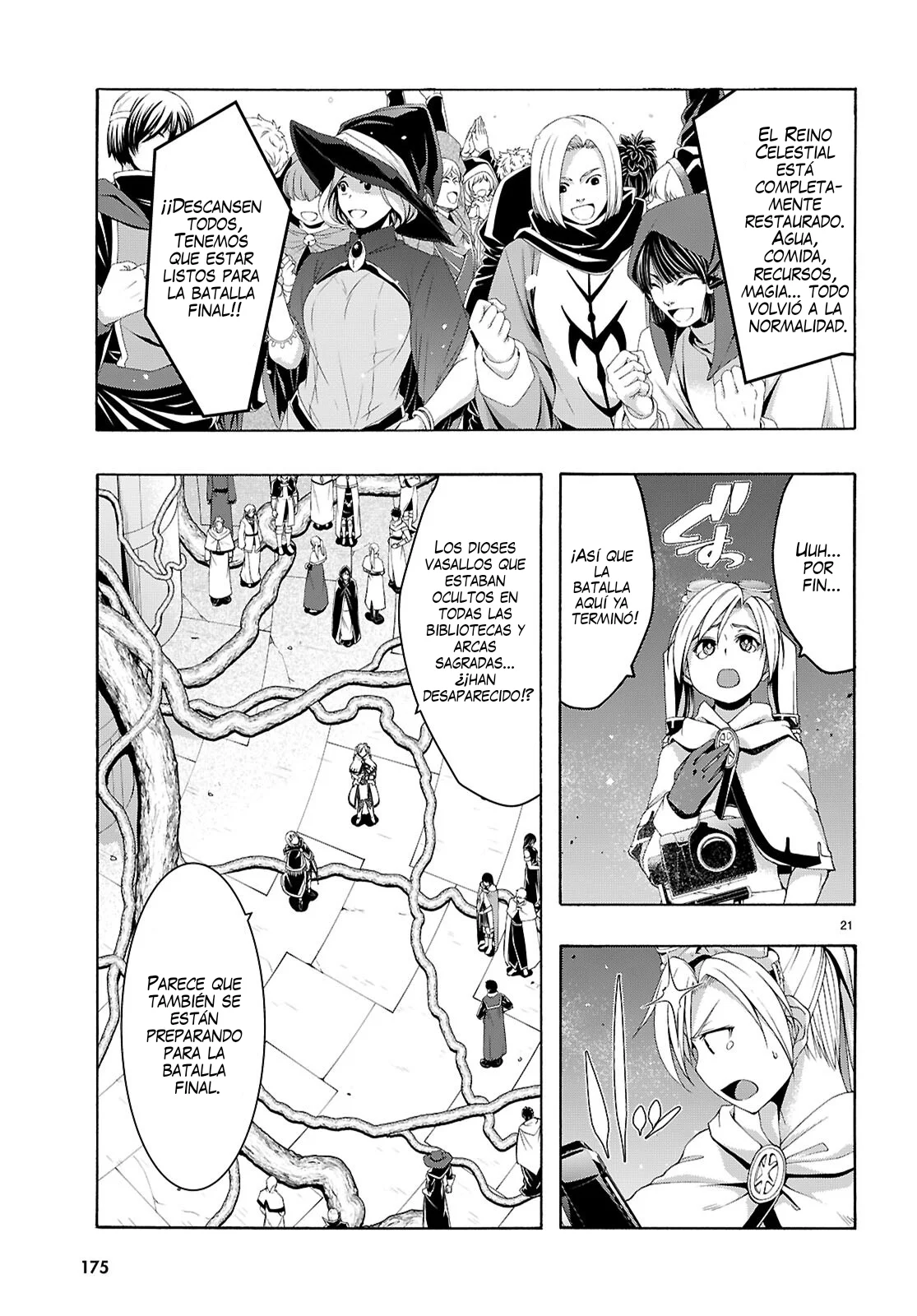 Trinity Seven capítulo 160, página 22