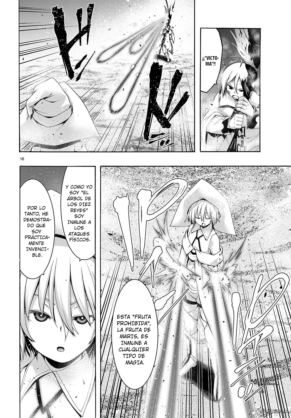 Trinity Seven capítulo 161, página 17