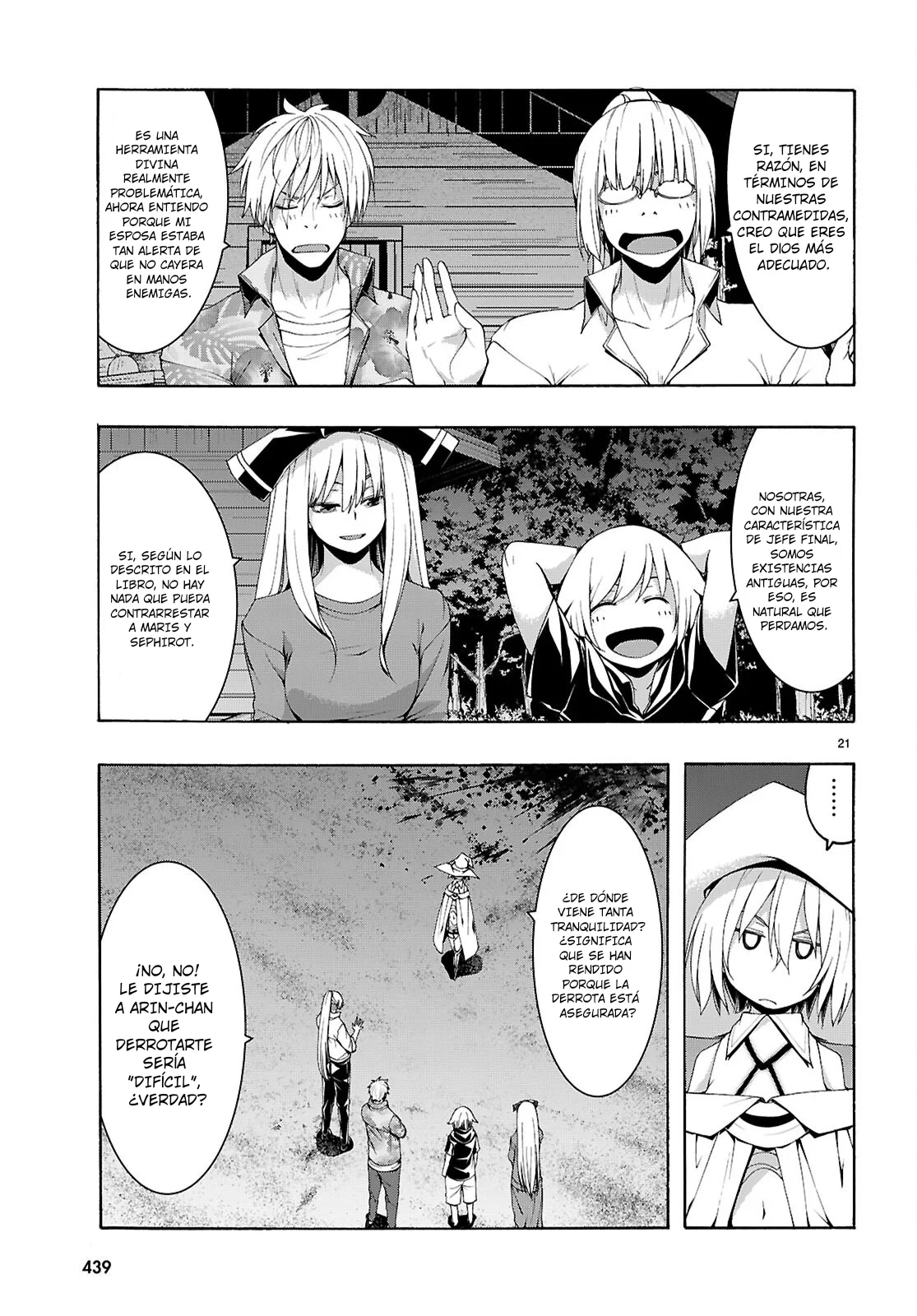 Trinity Seven capítulo 161, página 22