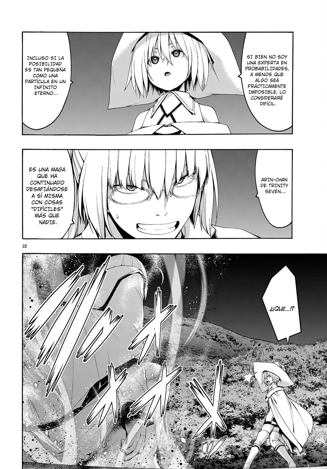 Trinity Seven capítulo 161, página 23