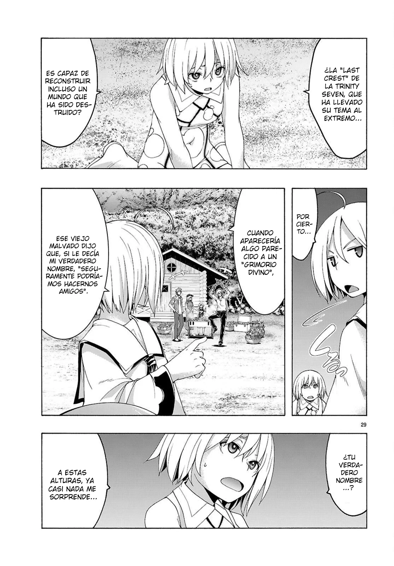 Trinity Seven capítulo 162, página 29