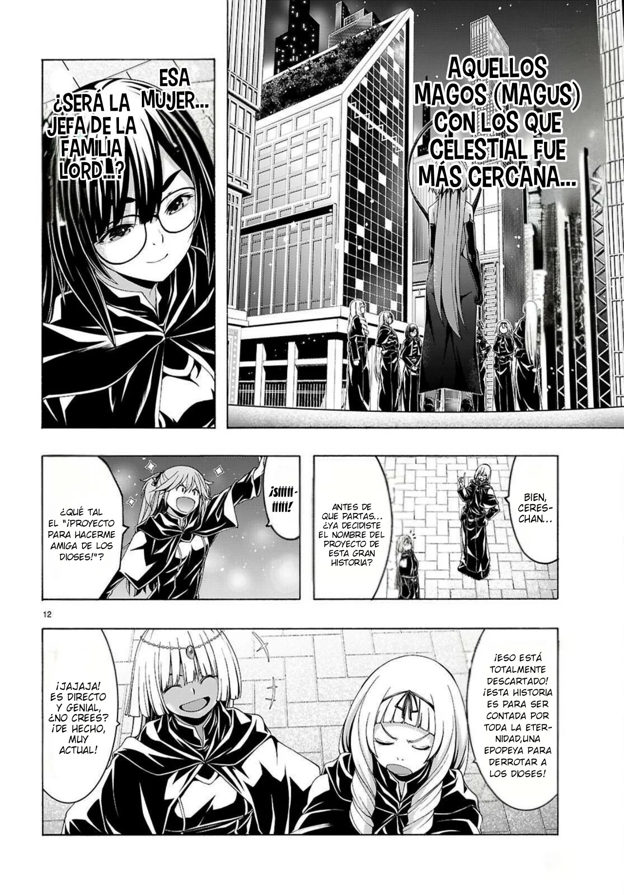 Trinity Seven capítulo 163, página 15