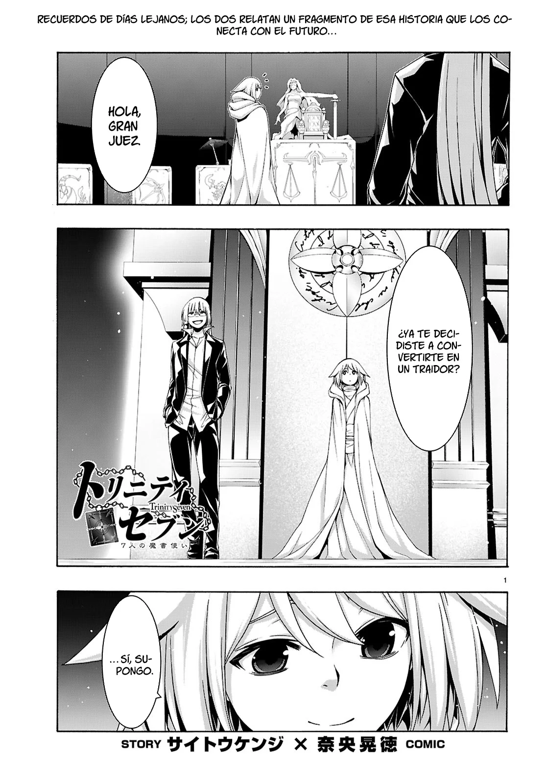 Trinity Seven capítulo 164, página 5