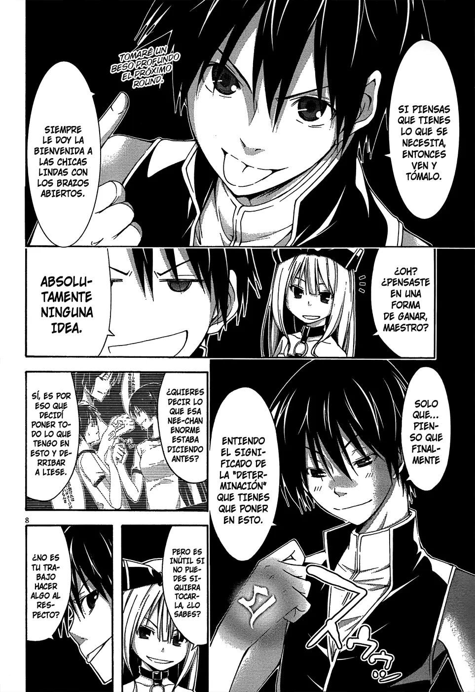 Trinity Seven capítulo 17, página 8