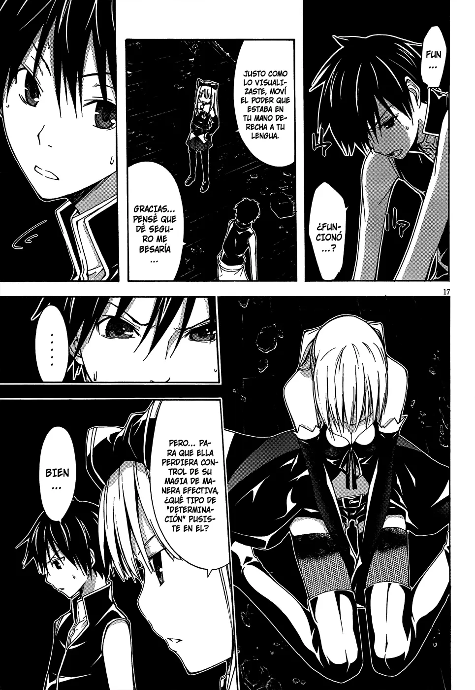Trinity Seven capítulo 17, página 16