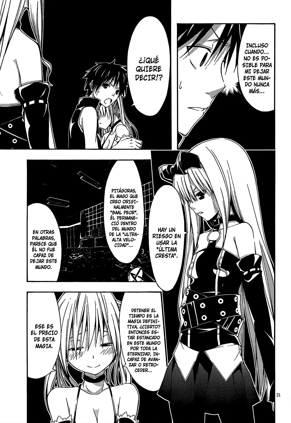 Trinity Seven capítulo 17, página 20
