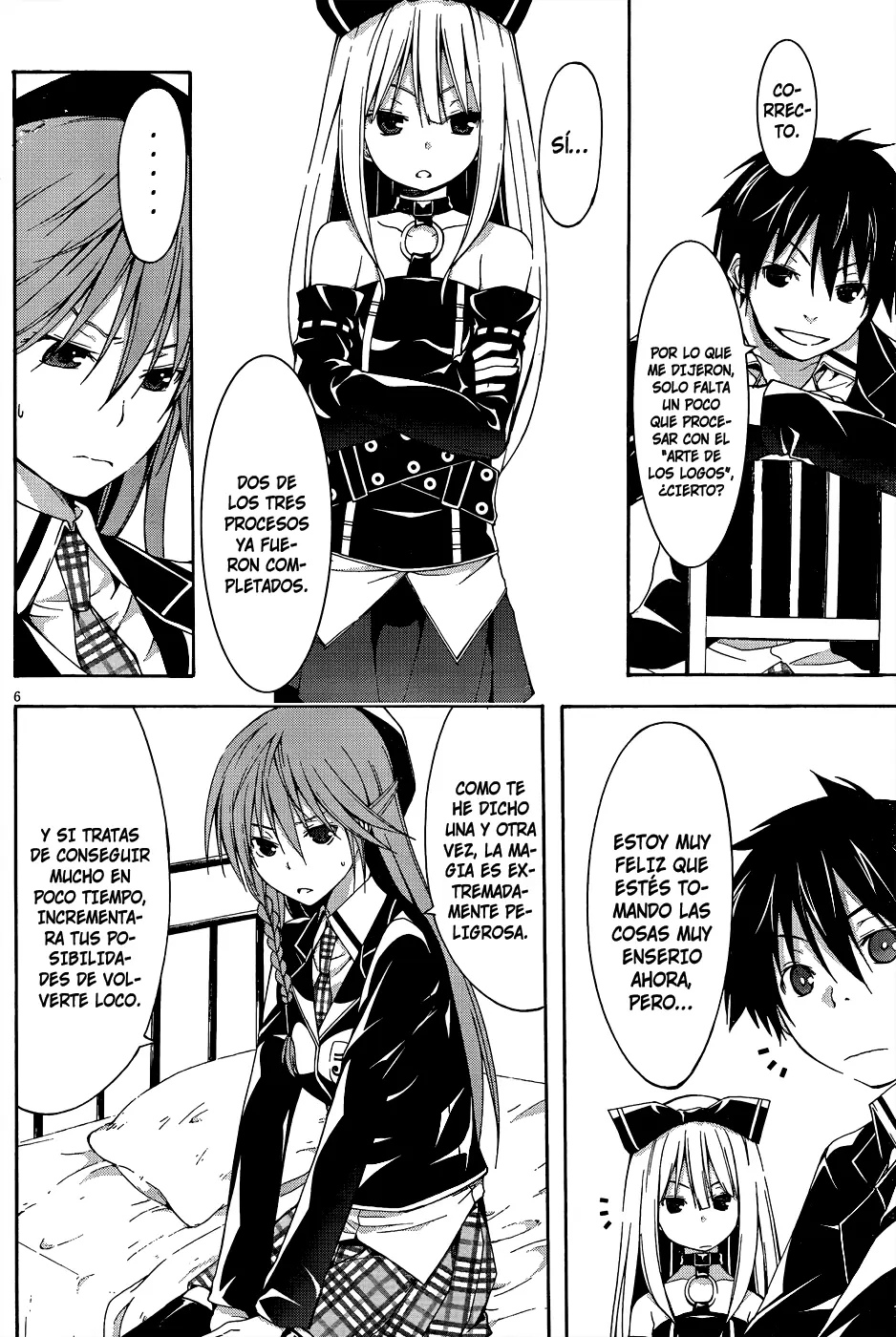 Trinity Seven capítulo 18, página 10