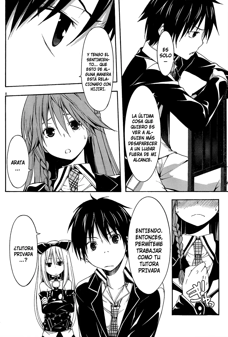 Trinity Seven capítulo 18, página 12