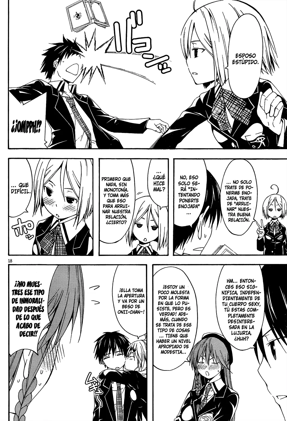 Trinity Seven capítulo 18, página 22