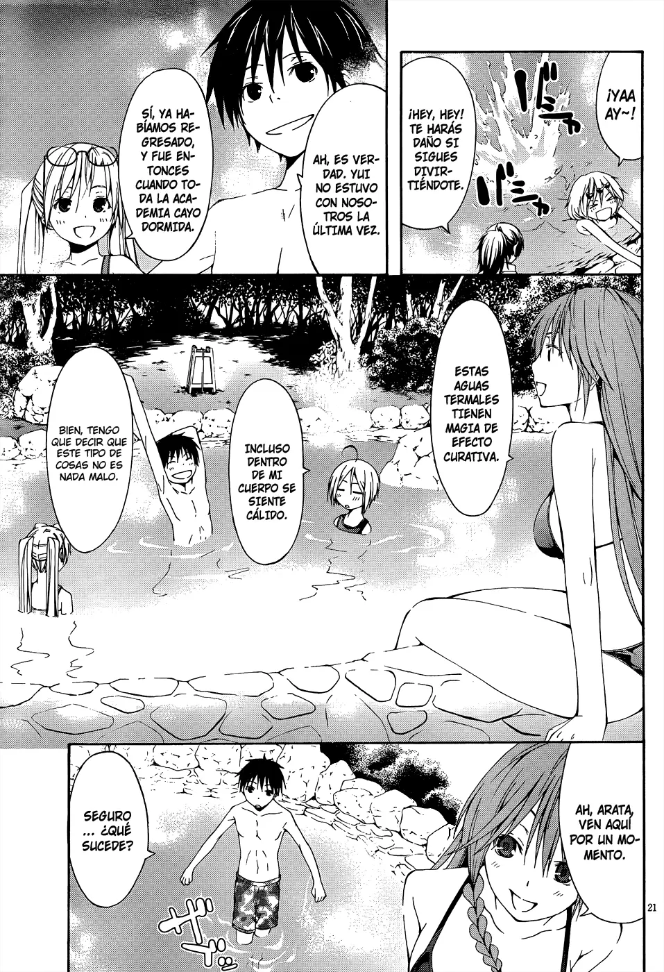 Trinity Seven capítulo 18, página 25