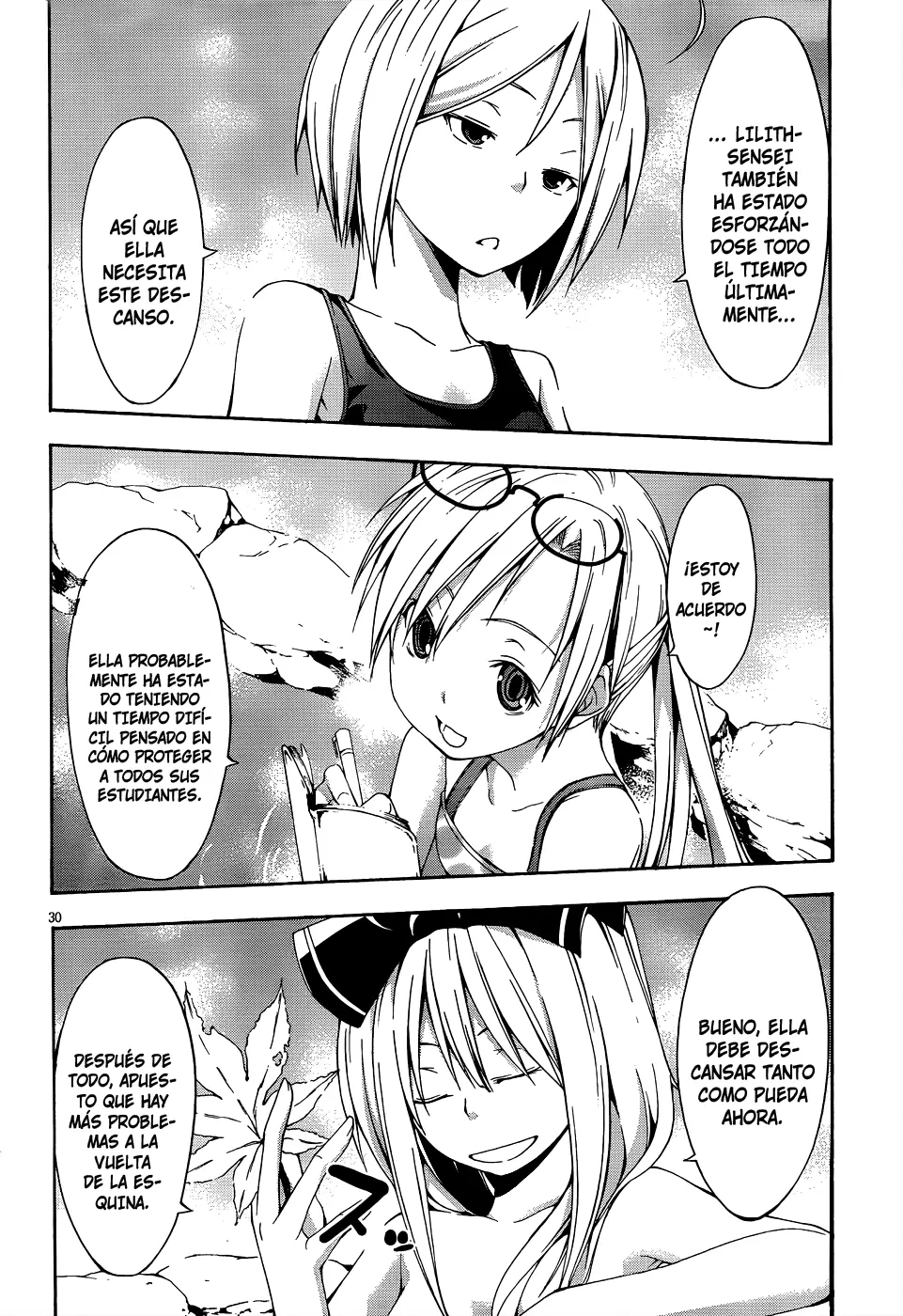 Trinity Seven capítulo 18, página 33