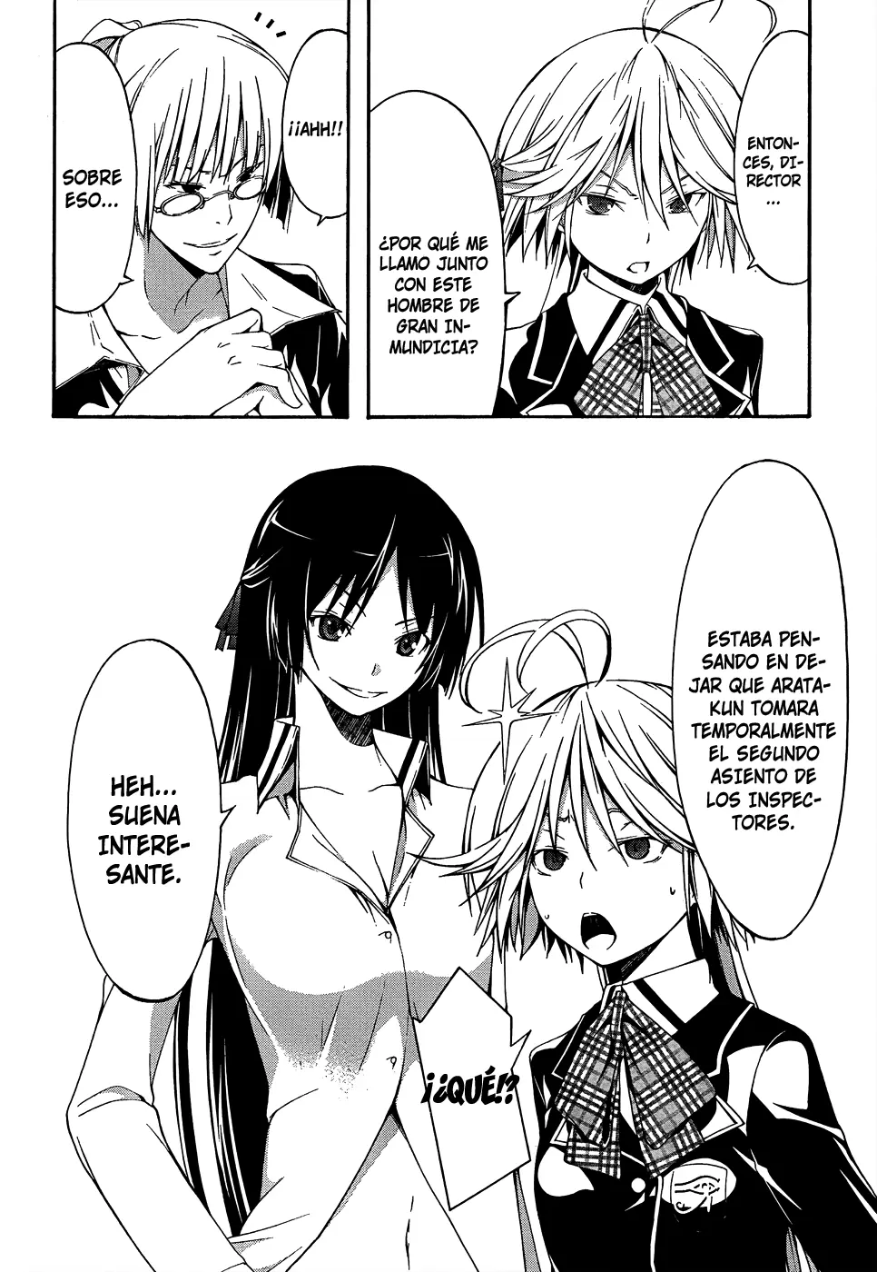Trinity Seven capítulo 19, página 7