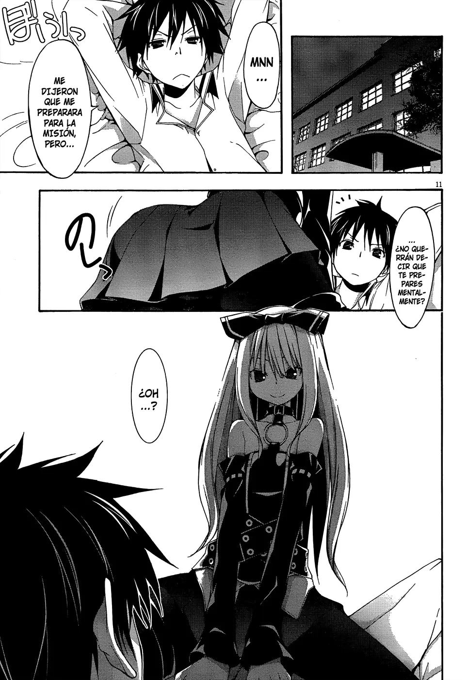 Trinity Seven capítulo 19, página 12