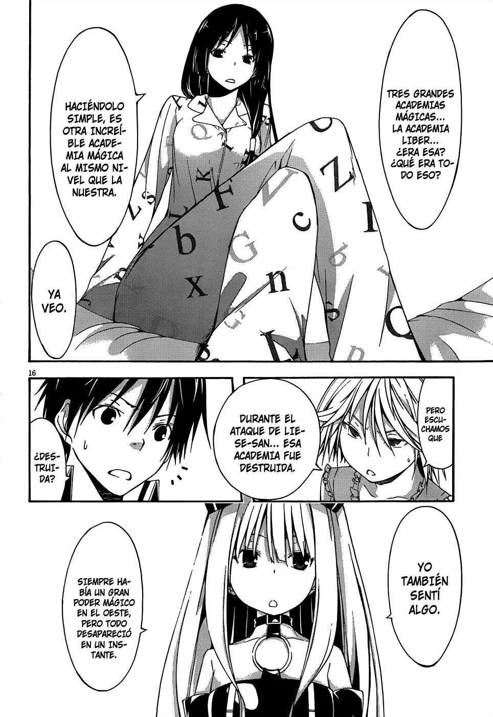 Trinity Seven capítulo 19, página 17