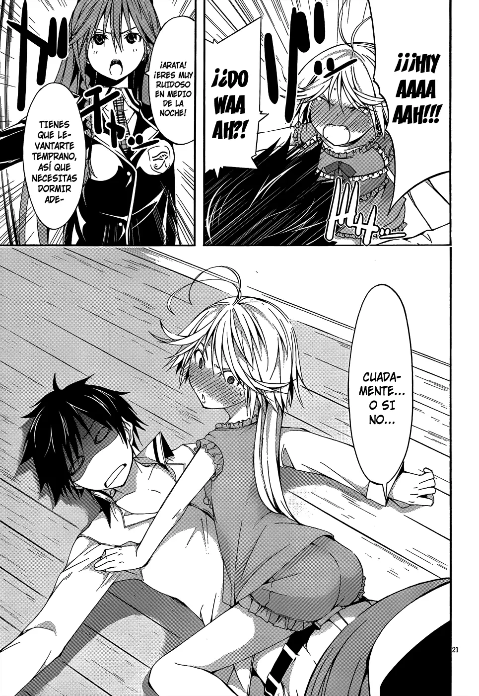 Trinity Seven capítulo 19, página 22