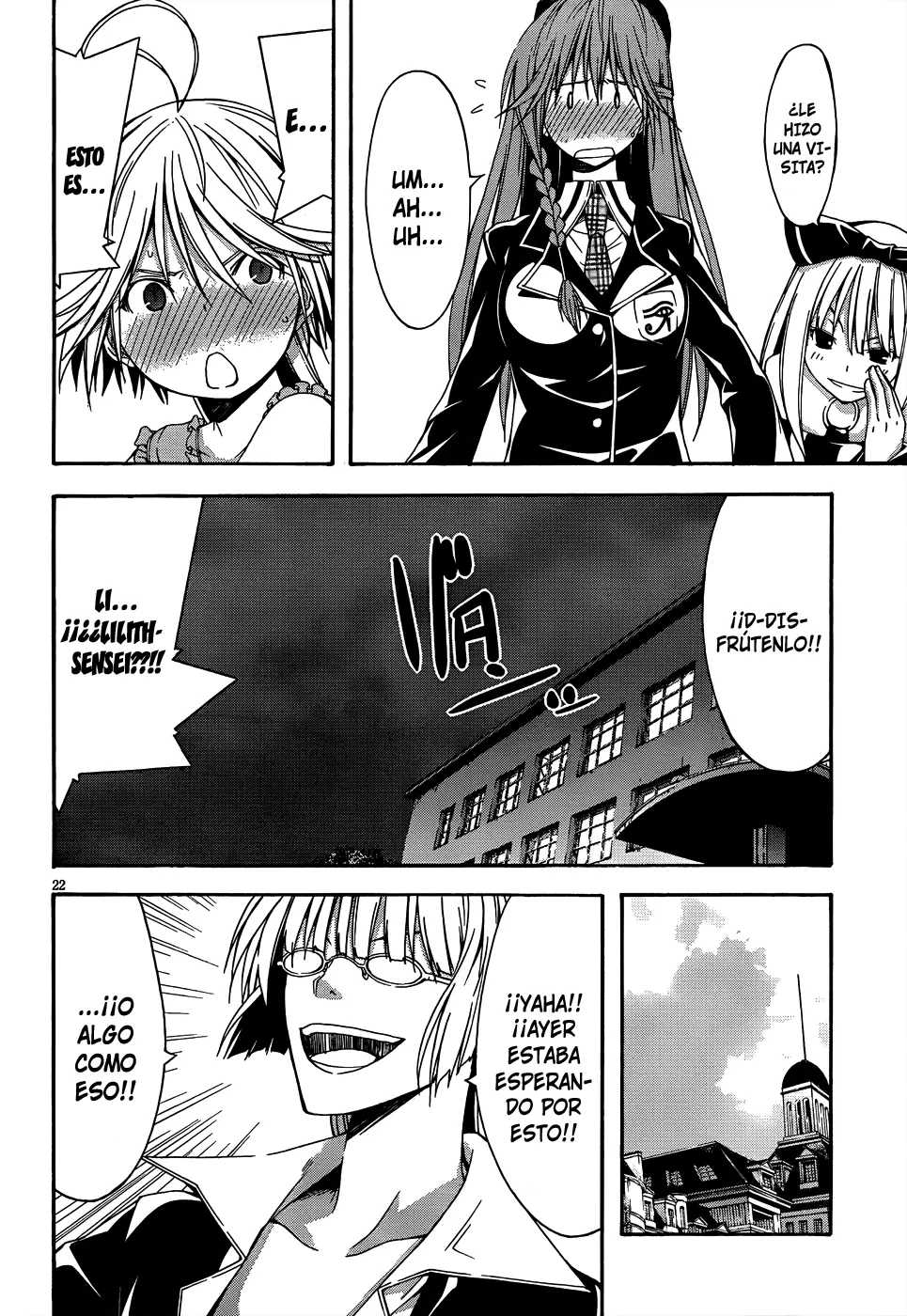 Trinity Seven capítulo 19, página 23