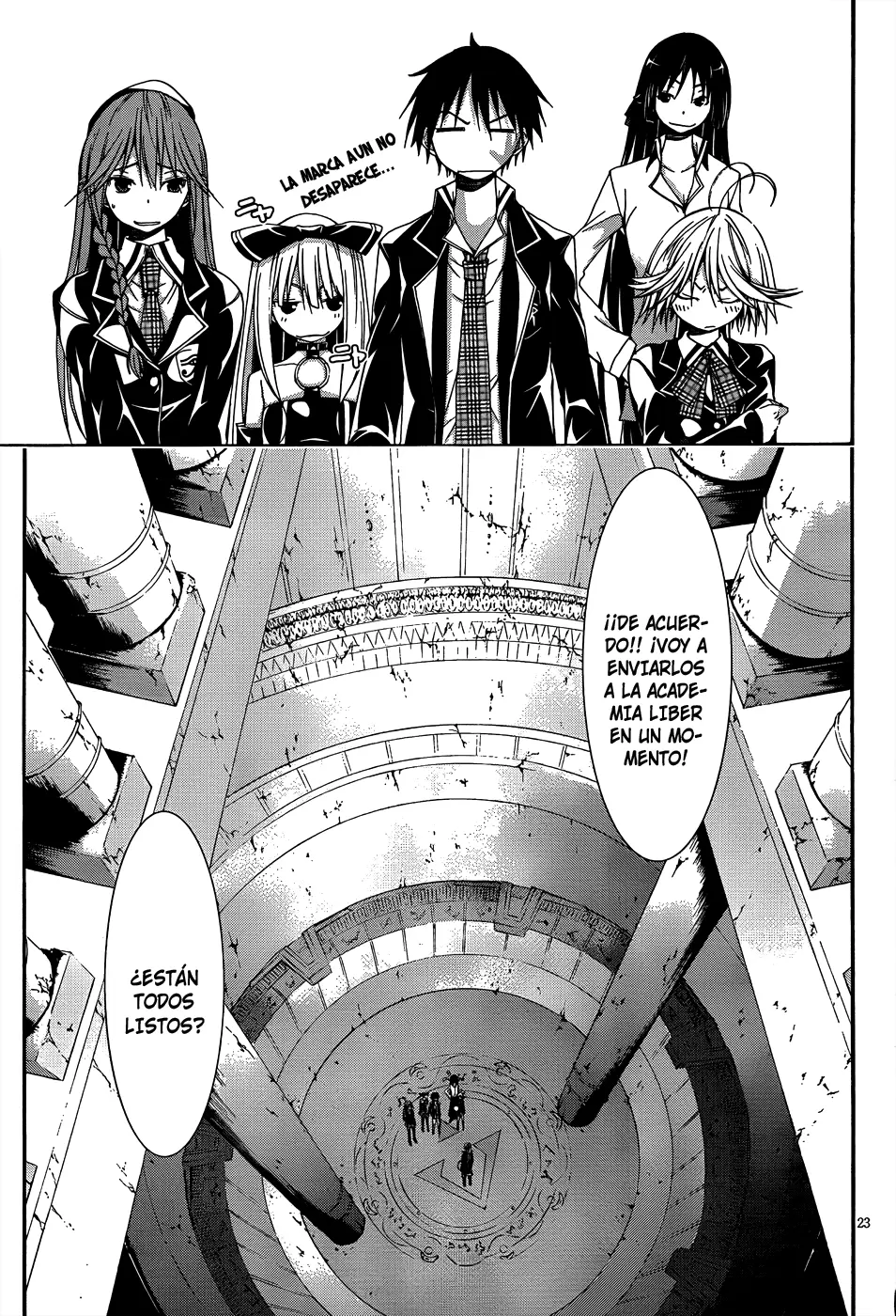 Trinity Seven capítulo 19, página 24