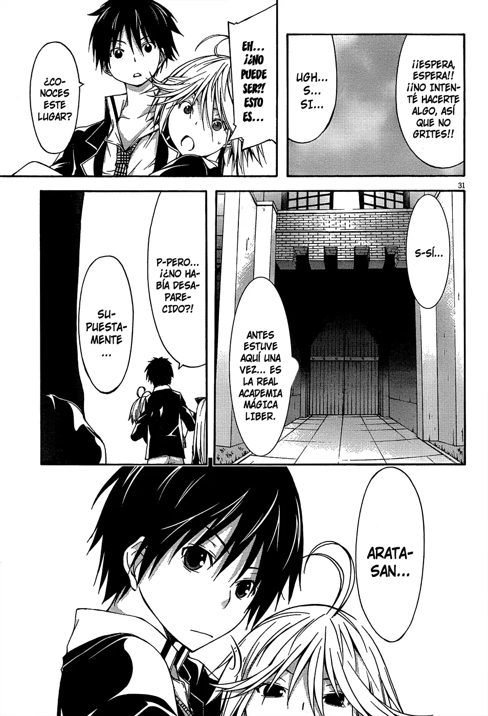 Trinity Seven capítulo 19, página 31