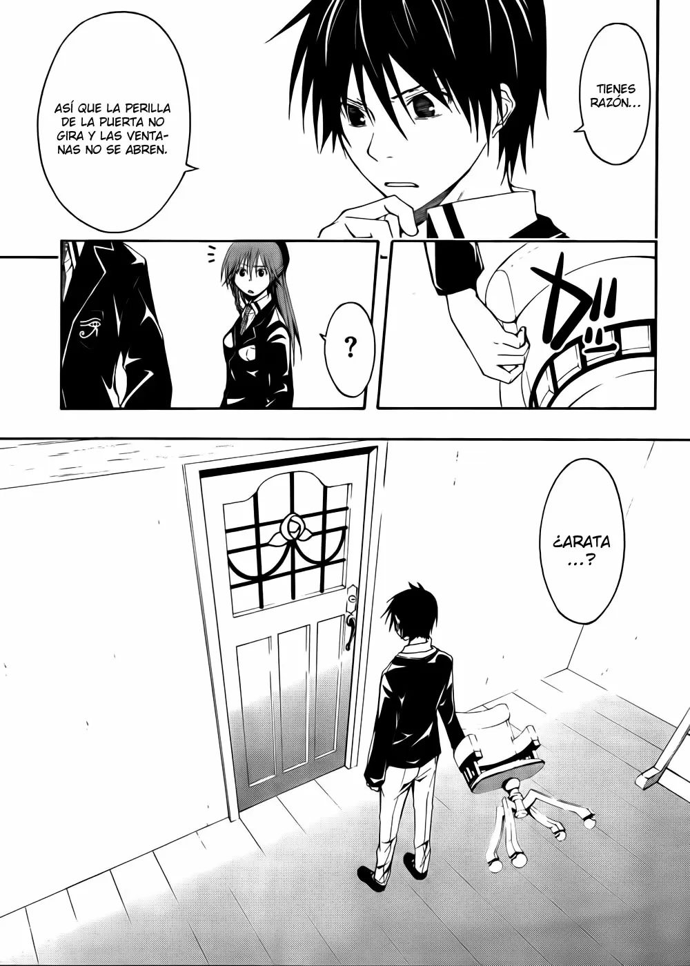 Trinity Seven capítulo 2, página 16