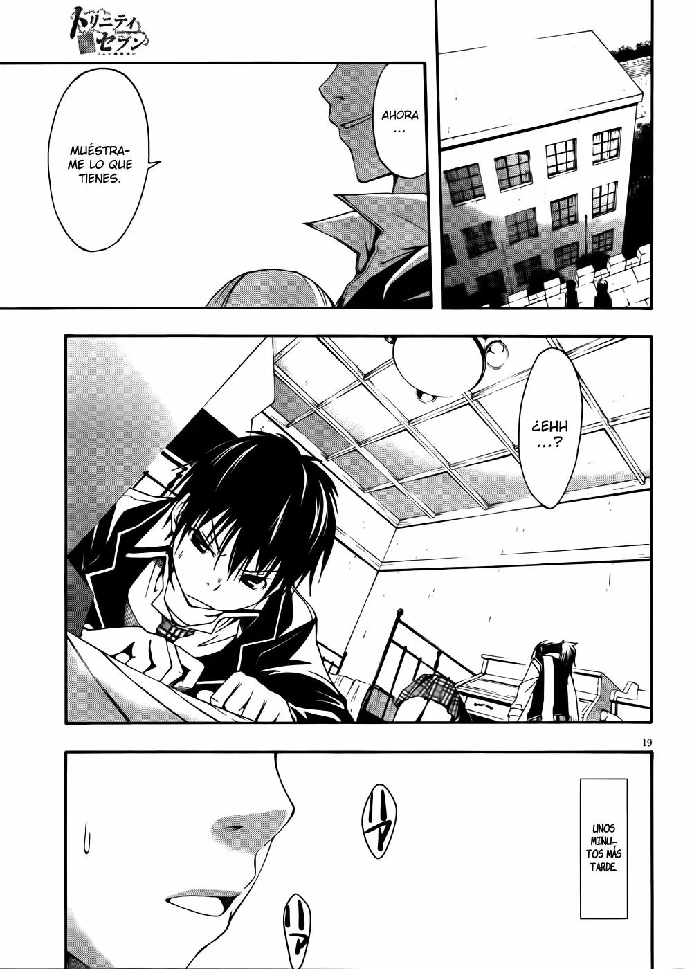 Trinity Seven capítulo 2, página 20