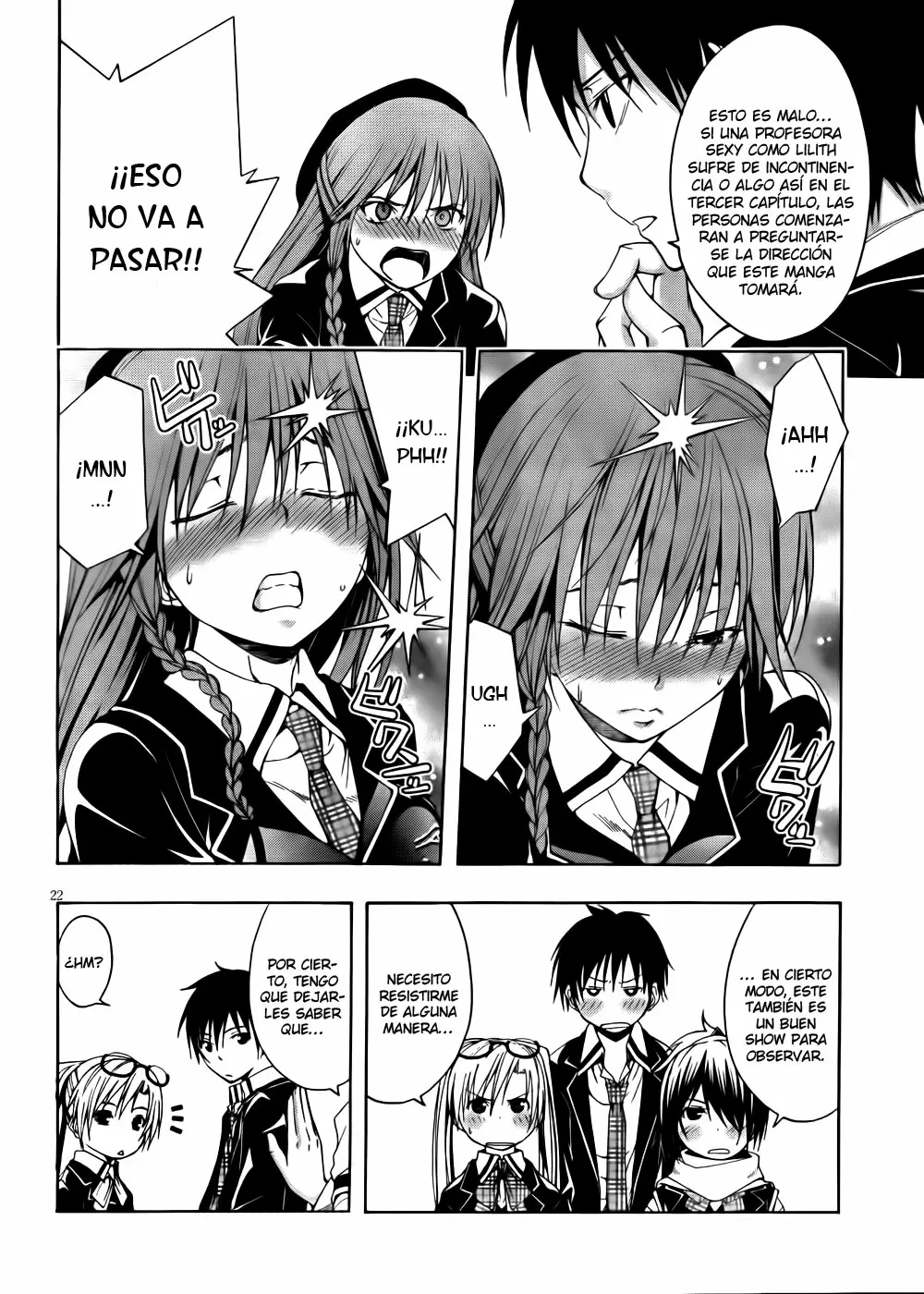 Trinity Seven capítulo 2, página 23