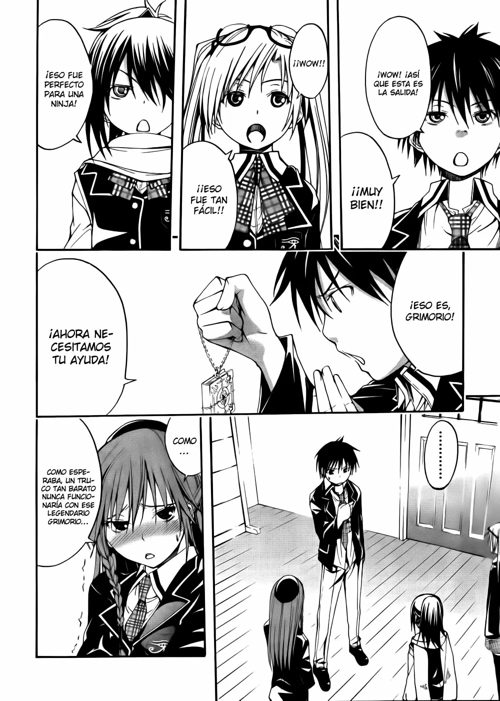 Trinity Seven capítulo 2, página 27
