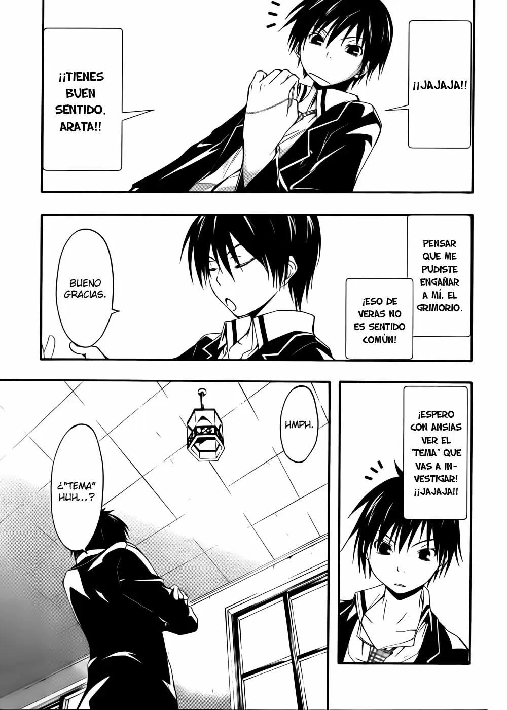 Trinity Seven capítulo 2, página 32