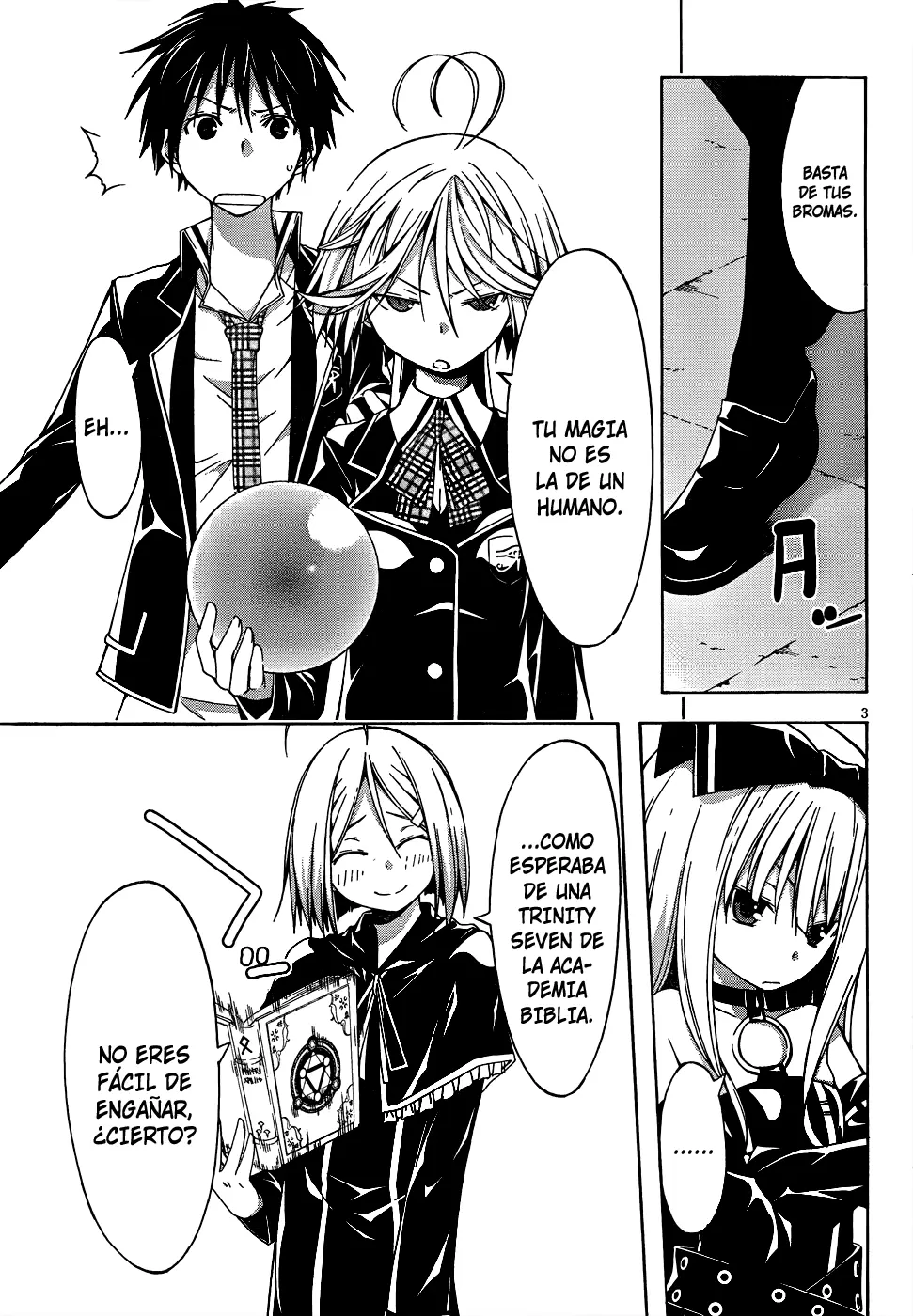 Trinity Seven capítulo 20, página 4
