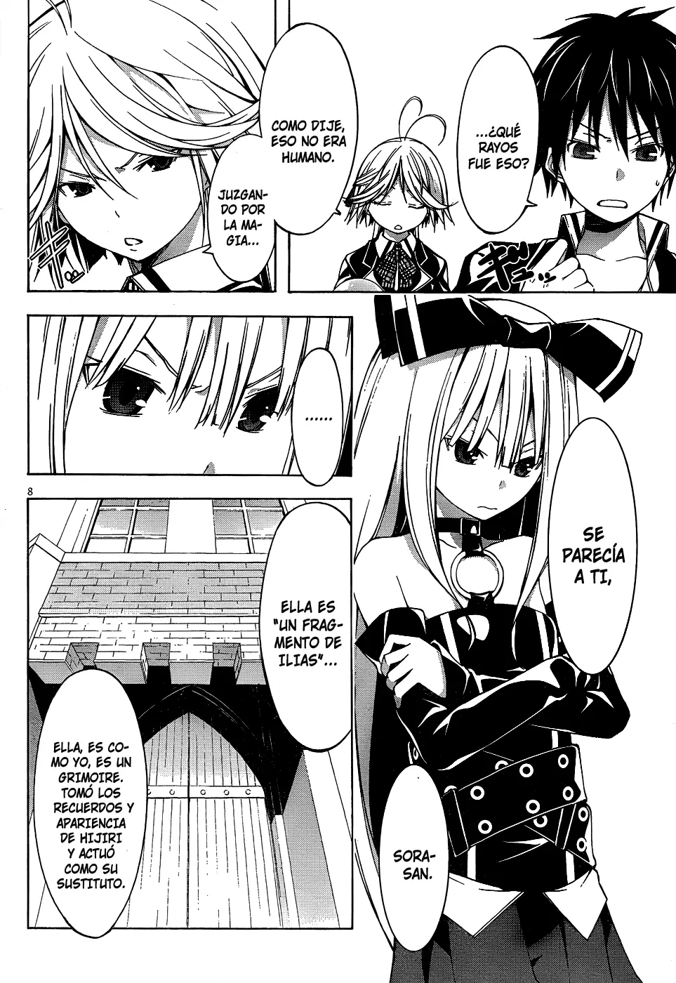 Trinity Seven capítulo 20, página 9