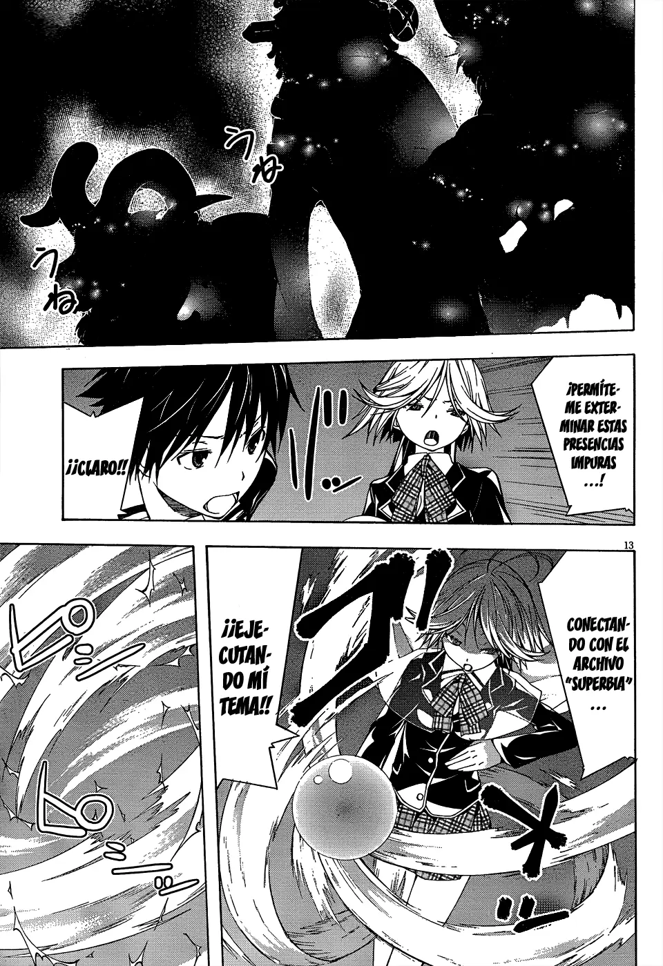 Trinity Seven capítulo 20, página 14