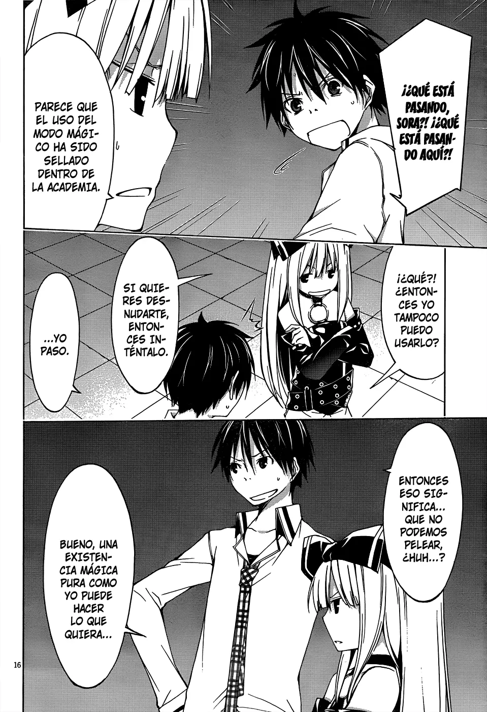 Trinity Seven capítulo 20, página 17
