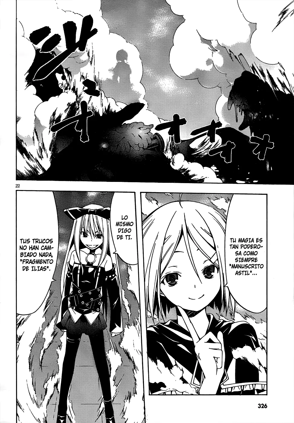 Trinity Seven capítulo 20, página 22