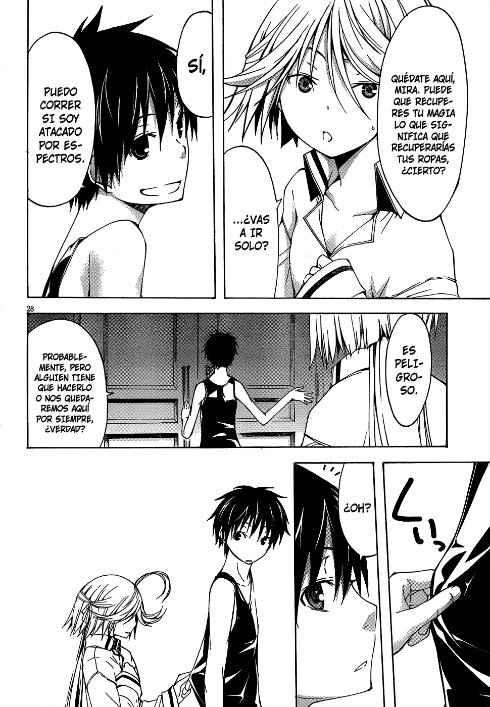 Trinity Seven capítulo 20, página 28