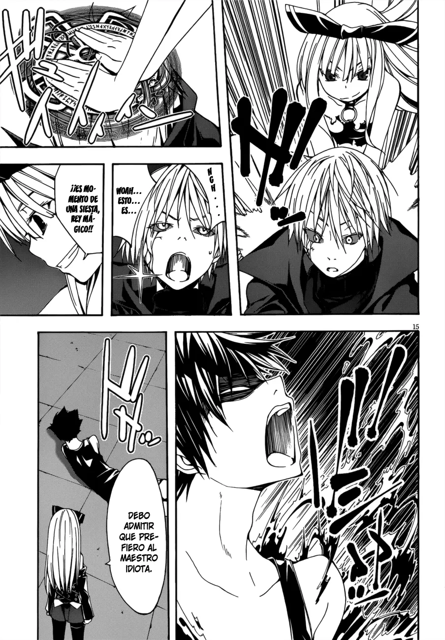 Trinity Seven capítulo 23, página 17