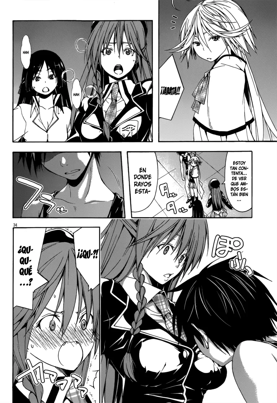 Trinity Seven capítulo 23, página 34