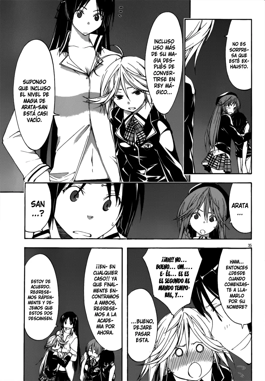 Trinity Seven capítulo 23, página 35