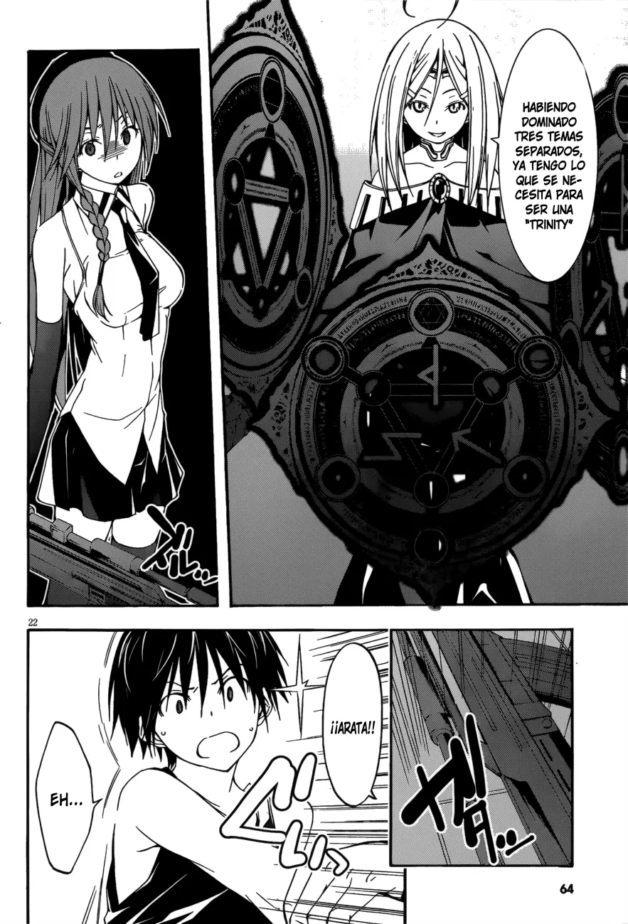 Trinity Seven capítulo 24, página 22
