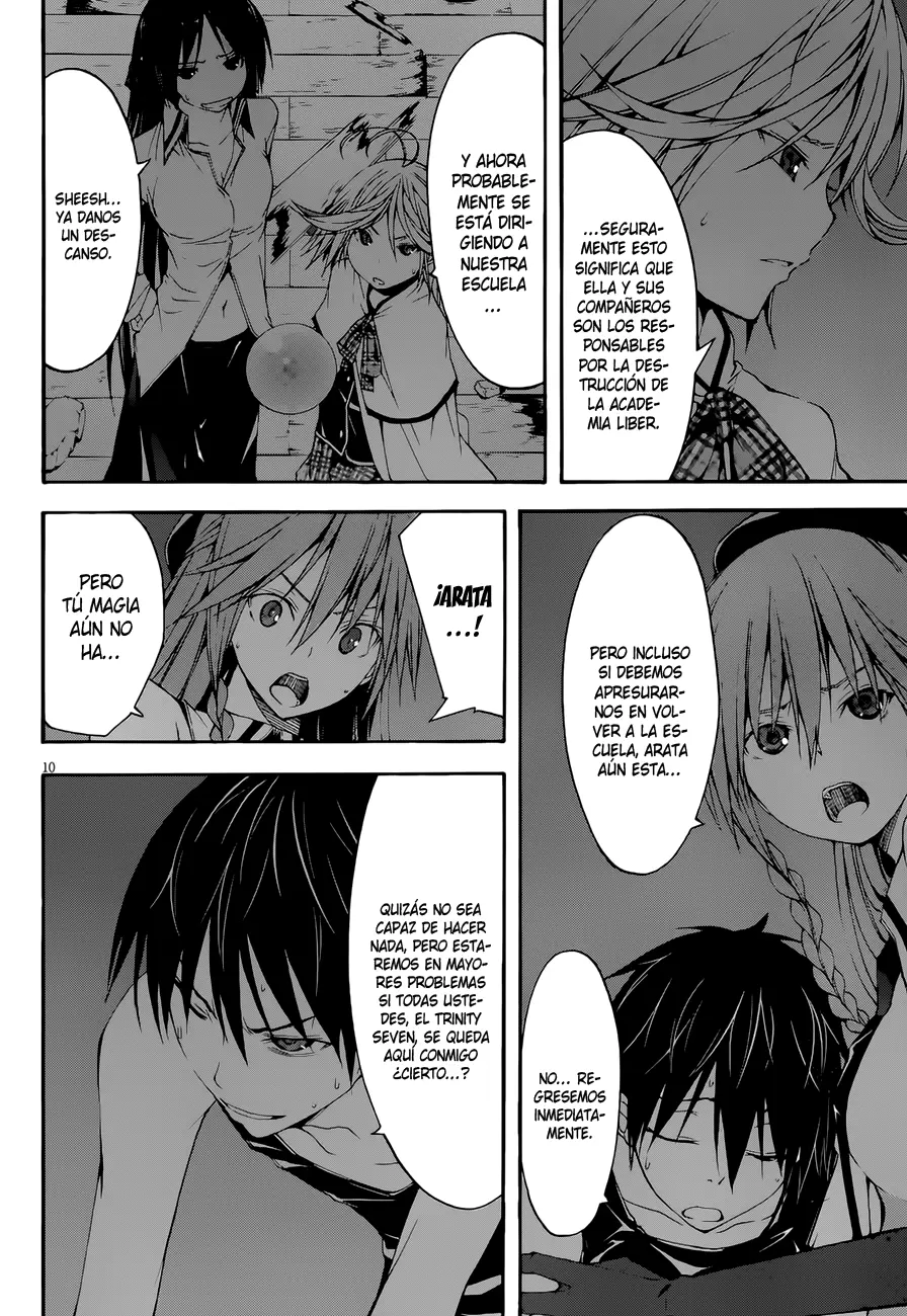 Trinity Seven capítulo 25, página 10