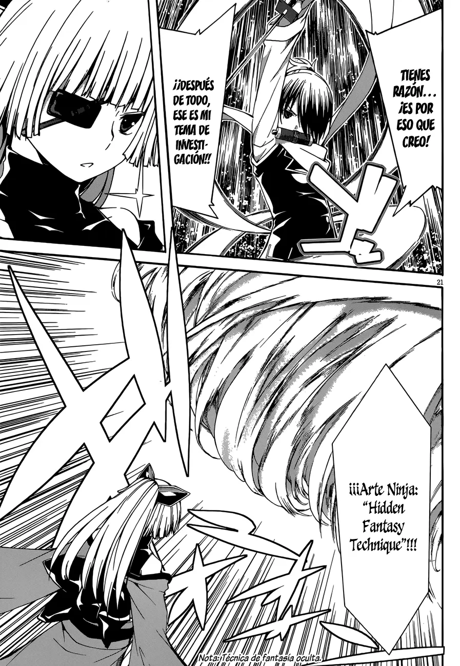 Trinity Seven capítulo 25, página 21