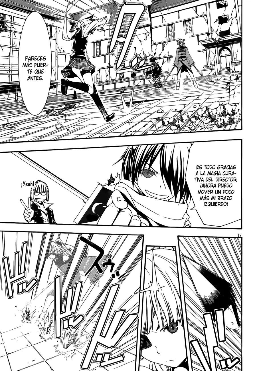 Trinity Seven capítulo 26, página 17