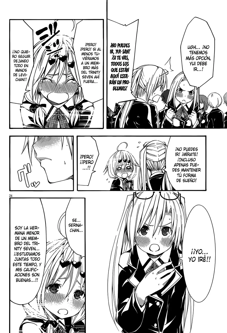 Trinity Seven capítulo 26, página 23