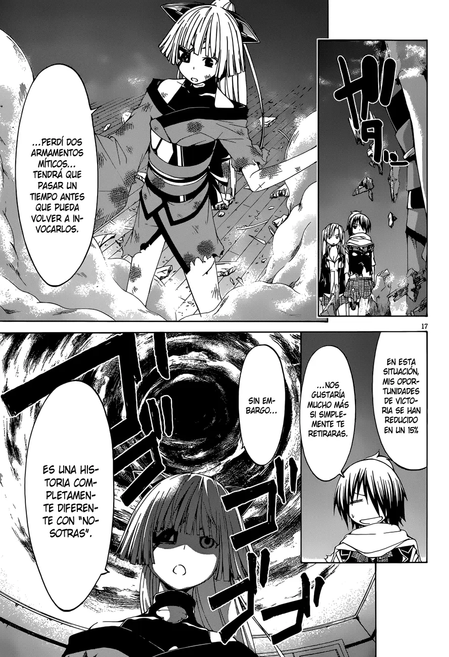 Trinity Seven capítulo 27, página 17