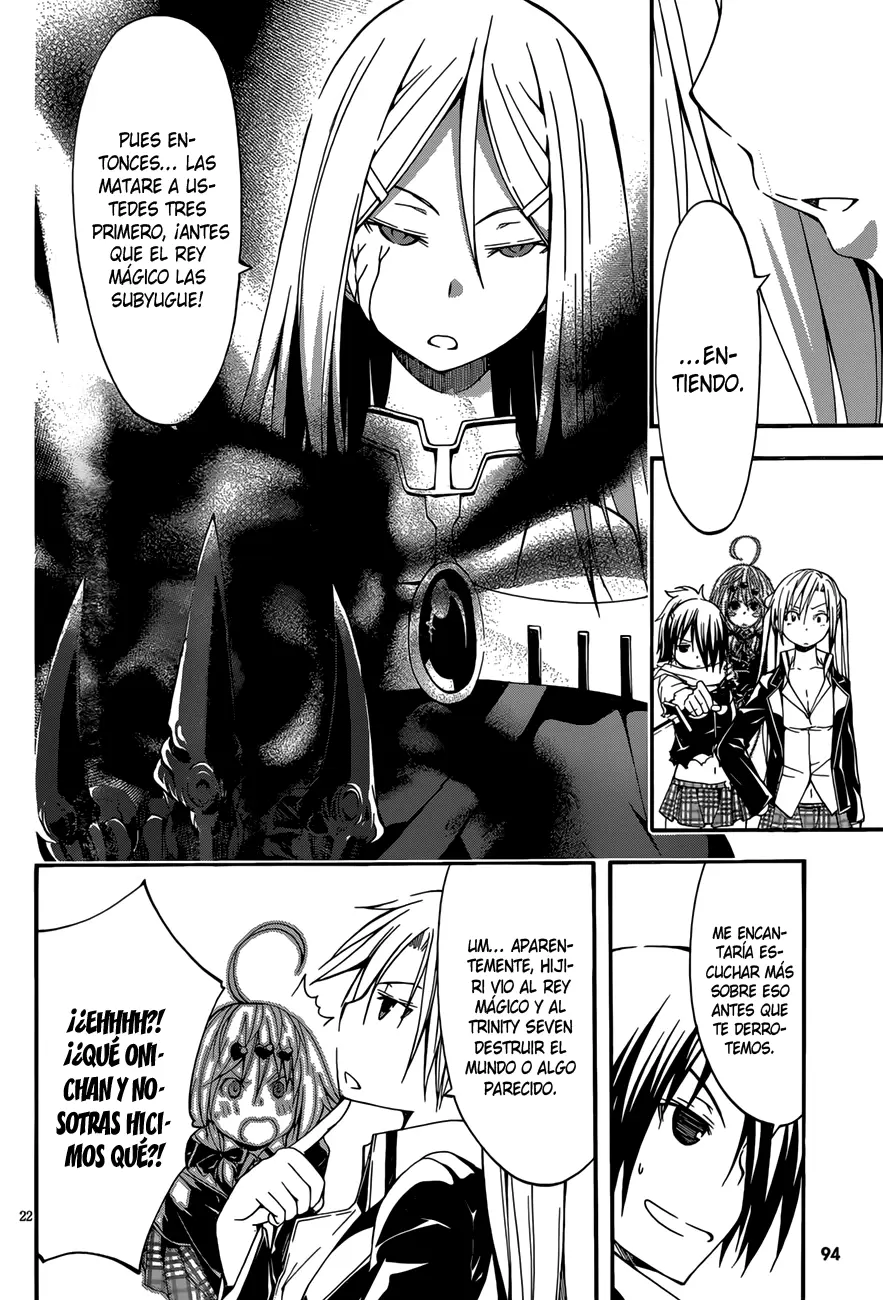 Trinity Seven capítulo 27, página 22