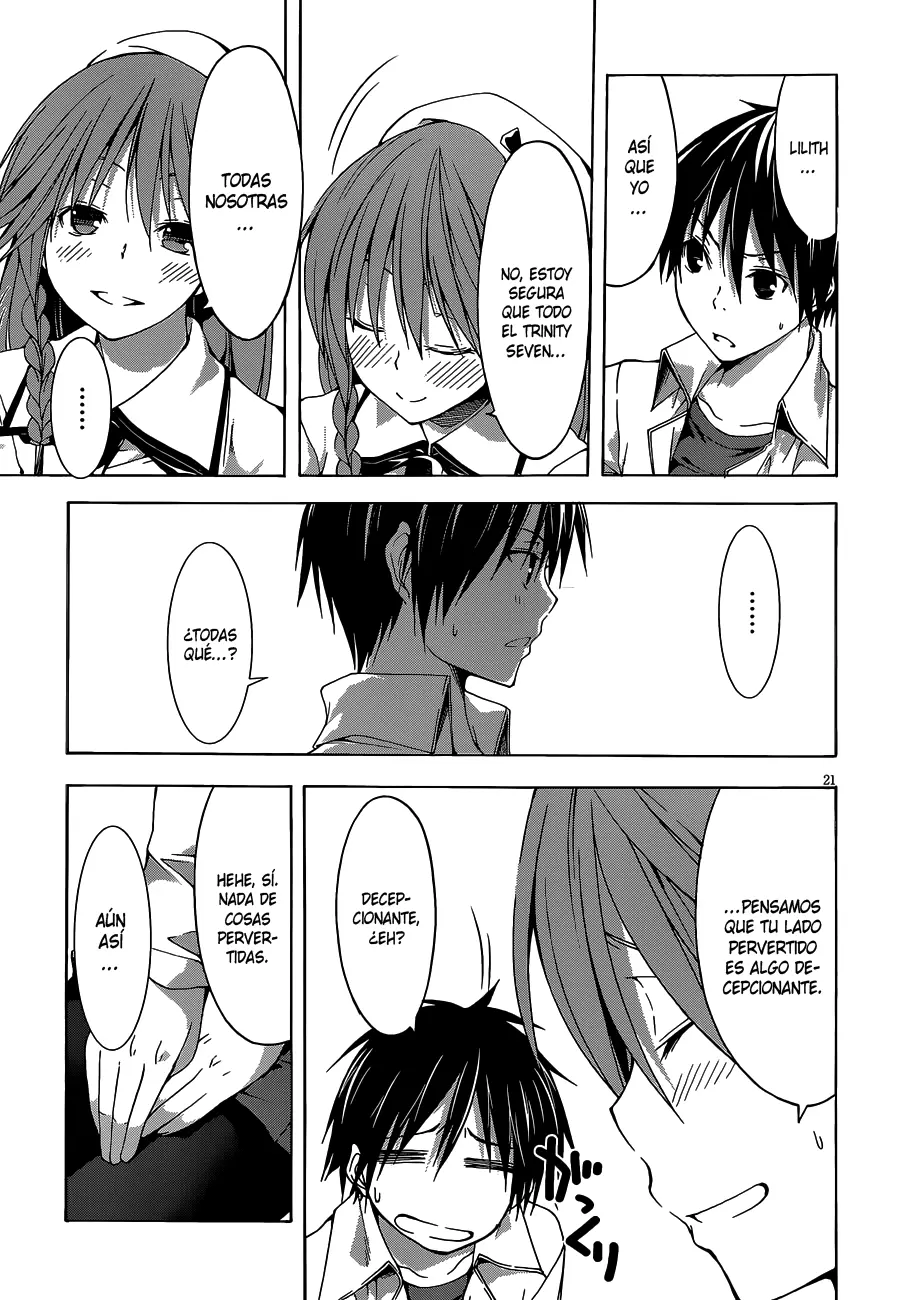 Trinity Seven capítulo 29, página 21