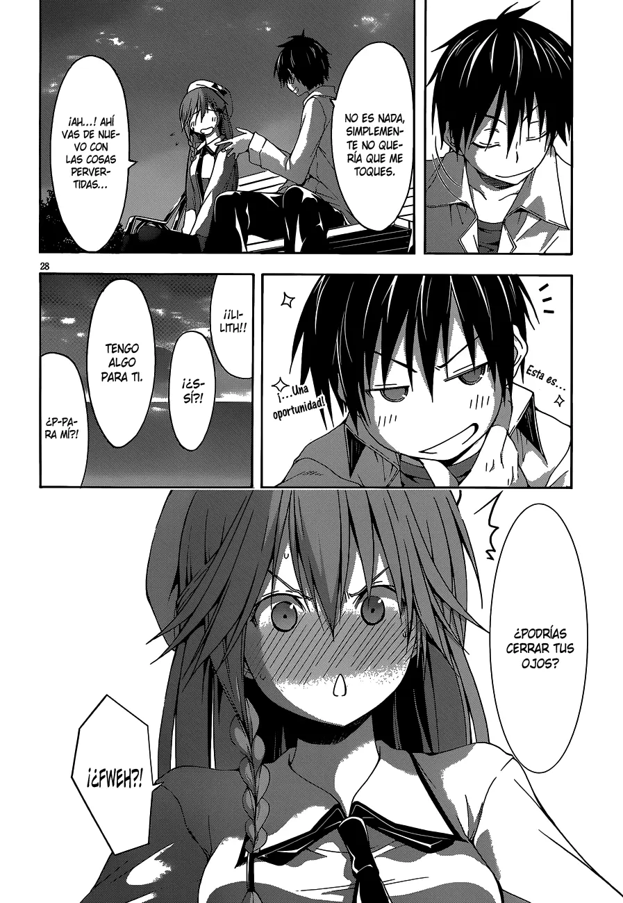 Trinity Seven capítulo 29, página 28