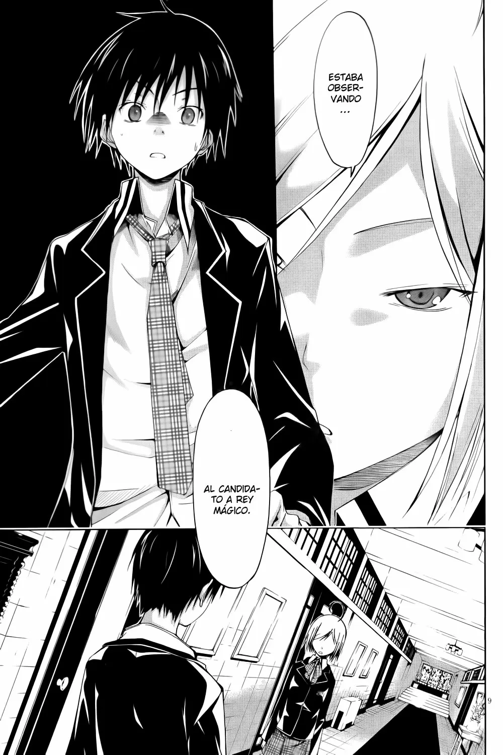 Trinity Seven capítulo 3, página 10