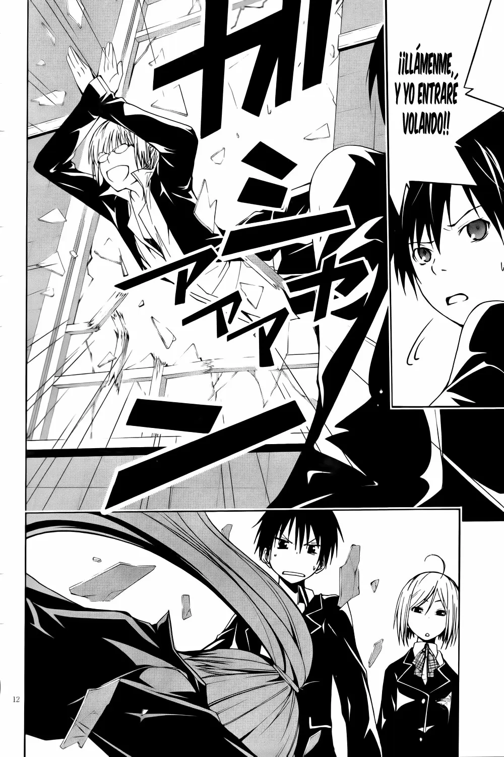 Trinity Seven capítulo 3, página 13